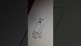 How to draw a Minecraft Creeper