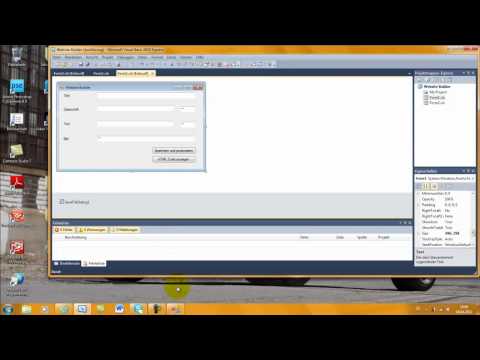 Visual Basic 2010 - Website Builder Tutorial [German] Part 1