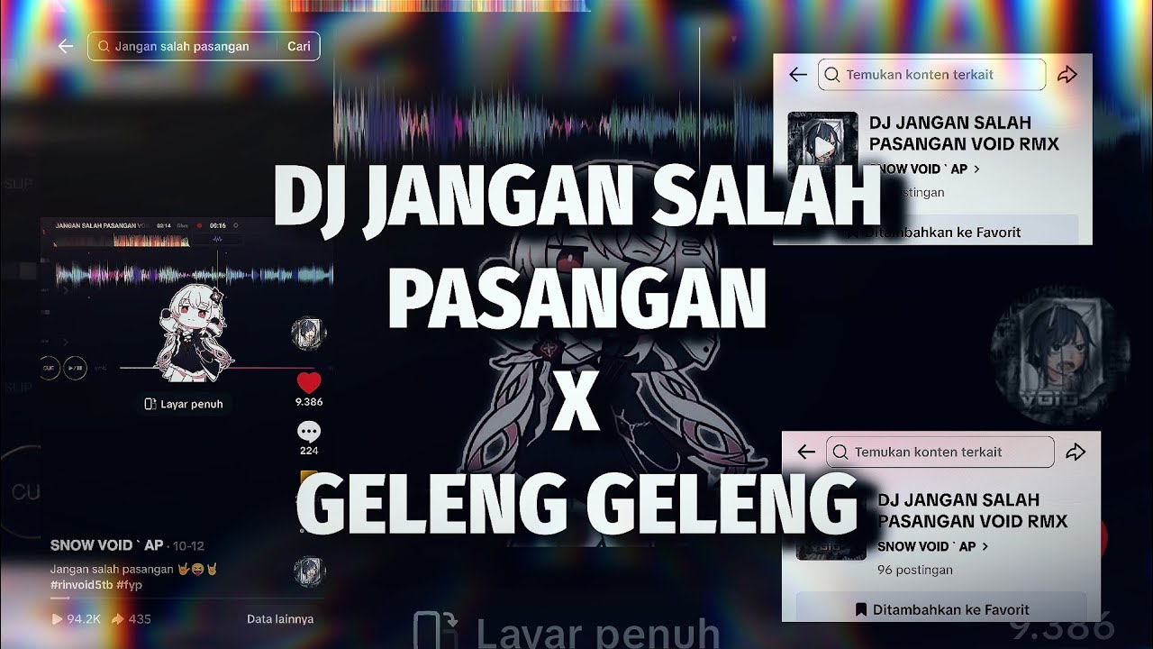 DJ JANGAN SALAH PASANGAN V2 X GELENG GELENG ENAFF STYLE [ SLOWED ]