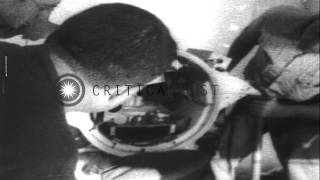 Successful space tour of two monkeys Able and Baker aboard the nosecone of the Ju...HD Stock Footage