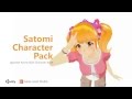 Satomi Character Pack by Game Asset Studio