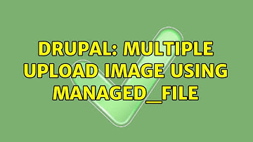 Drupal: Multiple upload image using managed_file