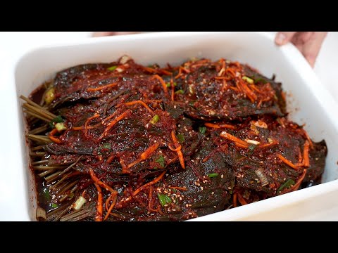 🔴 &amp;#39;삭힌깻잎&amp;#39; 맛있게 담아요 뚝딱라이브 생방송