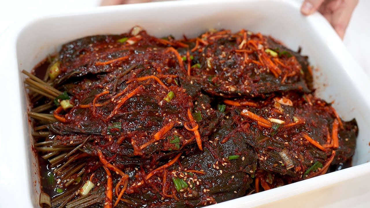 🔴 '삭힌깻잎' 맛있게 담아요 뚝딱라이브 생방송