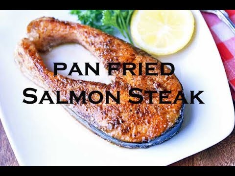 Salmon Steak - YouTube