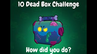 Brawl Stars : 10 Free Dead Boxes Results (Season 31)