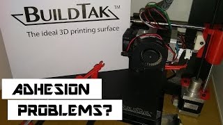 3D Printer - Build Plate Adhesion Buildtak