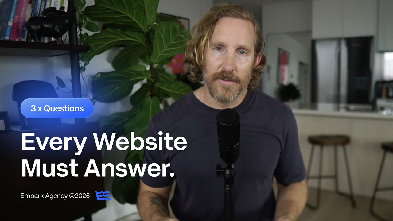 3 Questions Every Website Must Answer - YouTube