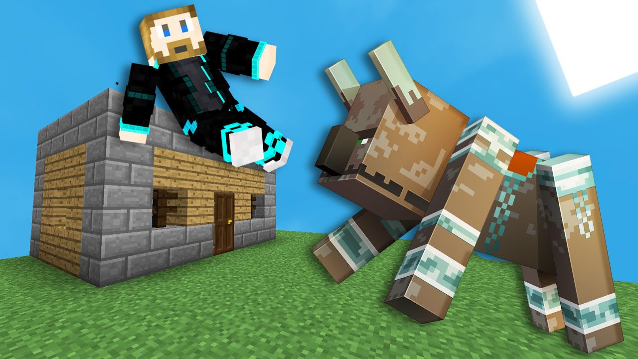 Ravagers Attacked My Chunk Defense!! | Minecraft - YouTube