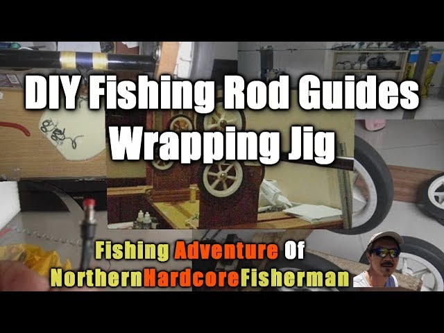 DIY Fishing Rod Guides Wrapping Jig