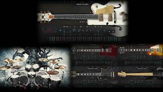 6 Guitars, 2 Basses, 1 Monster Mix | Voltage Run (Nuendo 15 + Ample Sound)