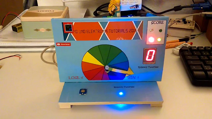 Arduino Game - Servomotor + Buzzer + 7 Segment Display