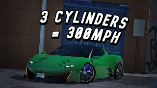 3-CYLINDER HYPERCAR! (300+ MPH) | Automation/BeamNG