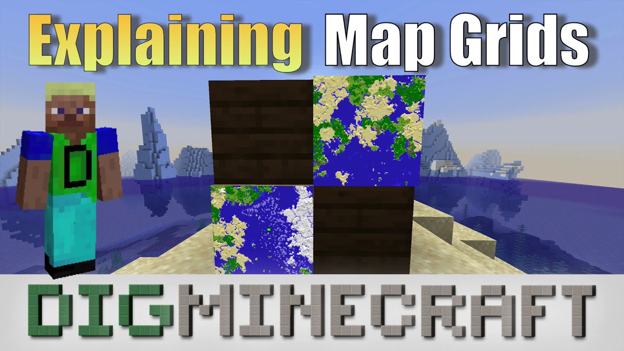 Tip: How to Make a Map Wall in Minecraft 