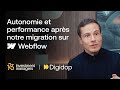 123 IM réduit de 96 % ses coûts grâce à Webflow | Témoignage client Digidop