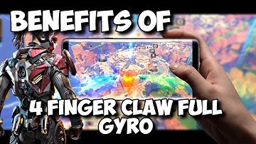 Aim Hack Apex legends mobile gameplay with 4 finger claw full gyro #apexlegendsmobile #apexmobile