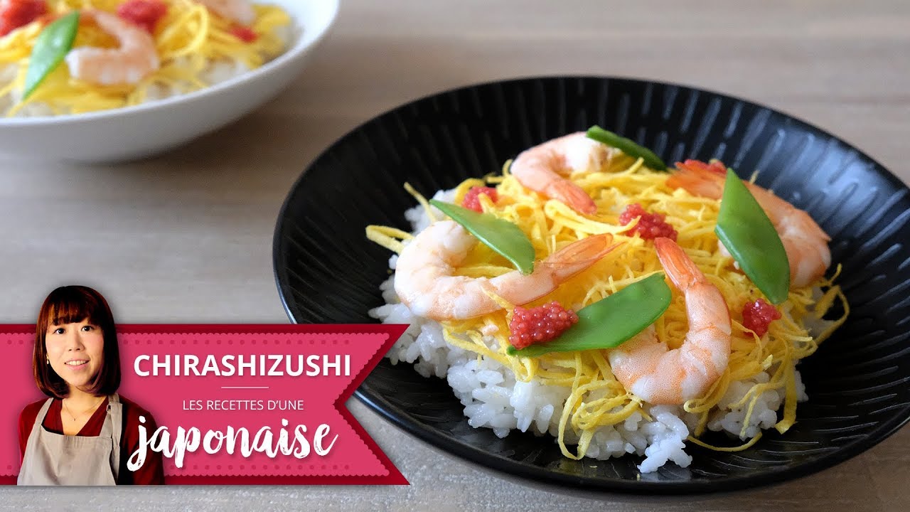 Recette Chirashizushi, Les Recettes d'une Japonaise