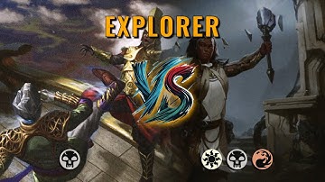 MTG Explorer - Mono Black Midrange by Numbskull VS Mardu Aggro by CharlieNH