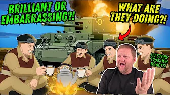 Why Are The British So Eccentric In War? | Simple History | History Teacher Reacts