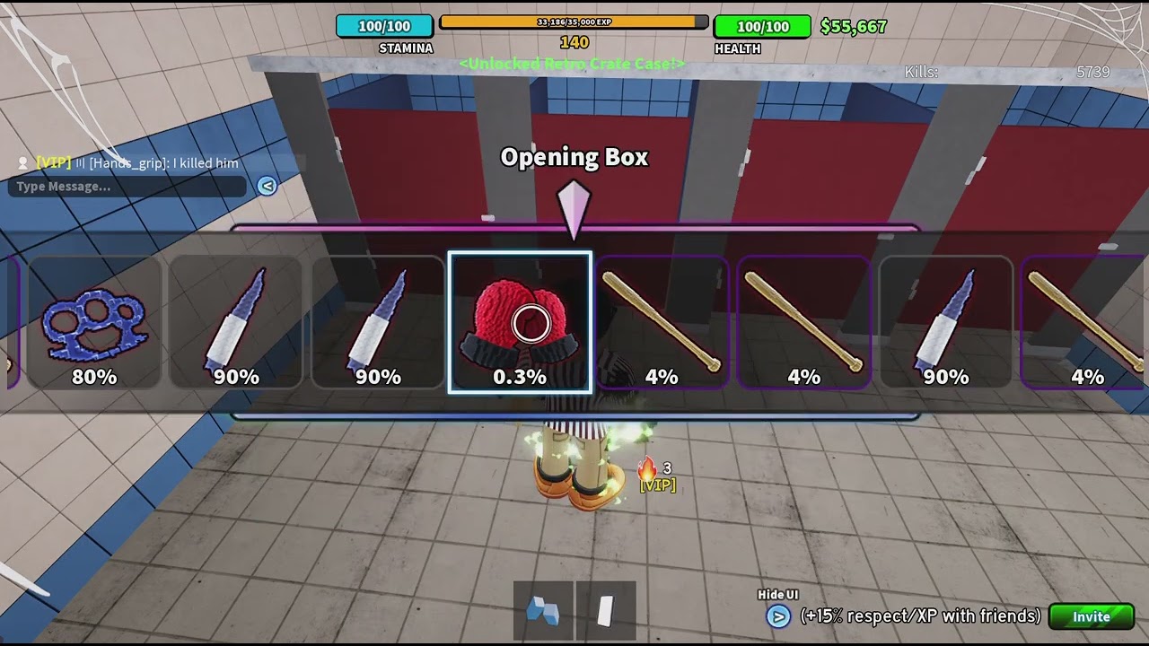 Getting OMNI STYLE in Roblox fight in a school