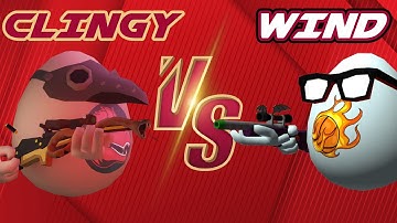 Clingzter VS. Cut Wind [1v1] | Shell Shockers