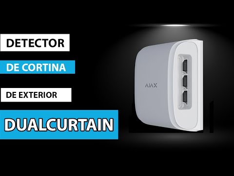 🚨 Review y configuración del detector de la alarma Ajax DualCurtain 🚨