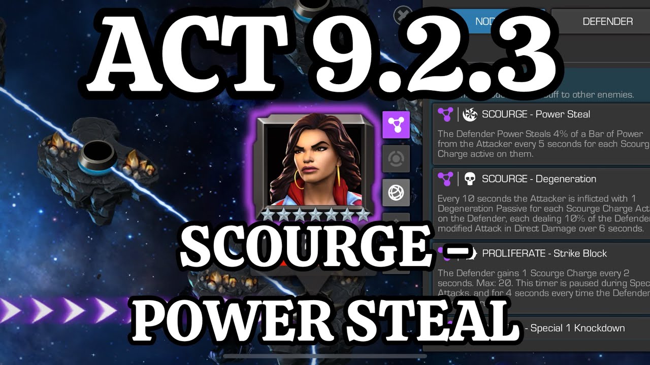 Power Scourge Act 9.2.3 - Scourge Power Steal | Boss iDoom (1 Revive) - YouTube
