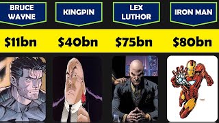 Top 20 Richest Comic Characters