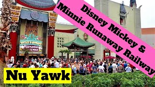 ? Disney World - Hollywood Studio's Mickey & Minnie's Runaway Railway! A Crazy & Popular Ride!