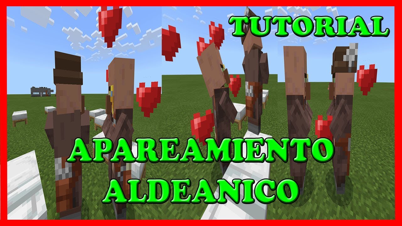 Como Reproducir Aldeanos En Minecraft