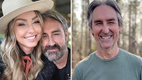 American Pickers’ Mike Wolfe cuddles with girlfriend Leticia Cline in rare photo of private couple