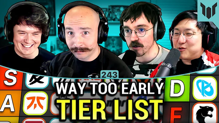 The WAY TOO EARLY Tier List for VCT 2026 — Plat Chat VALORANT Ep. 243
