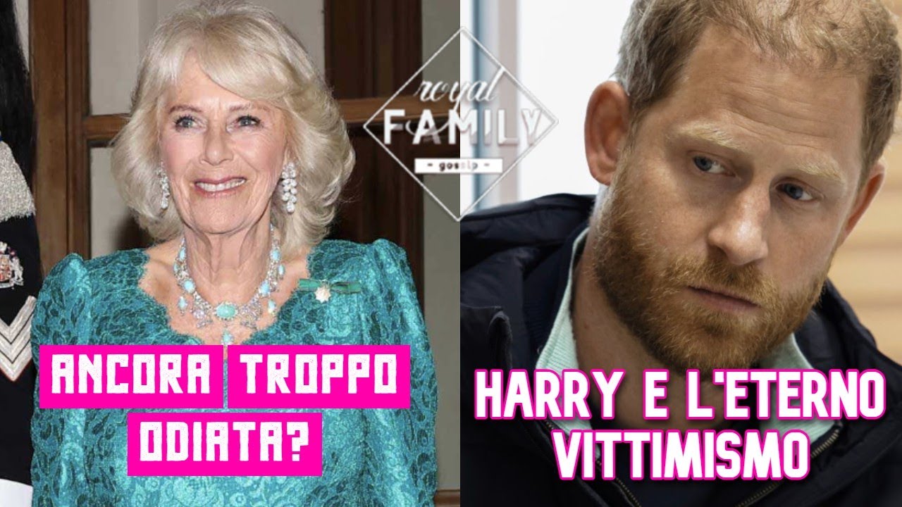 CAMILLA ANCORA TROPPO ODIATA? HARRY E IL SOLITO VITTIMISMO #princeharry #camillaqueenconsort