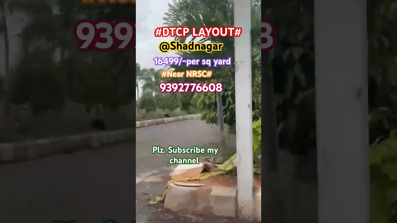 open flats frame location in Shadnagar Bangalore highway