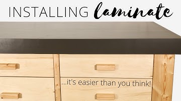 How to Apply Laminate Countertop