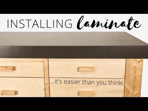 How to Apply Laminate Countertop