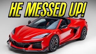 He Bought The WRONG Corvette Spec! Wife wants a C8 Convertible NOW!