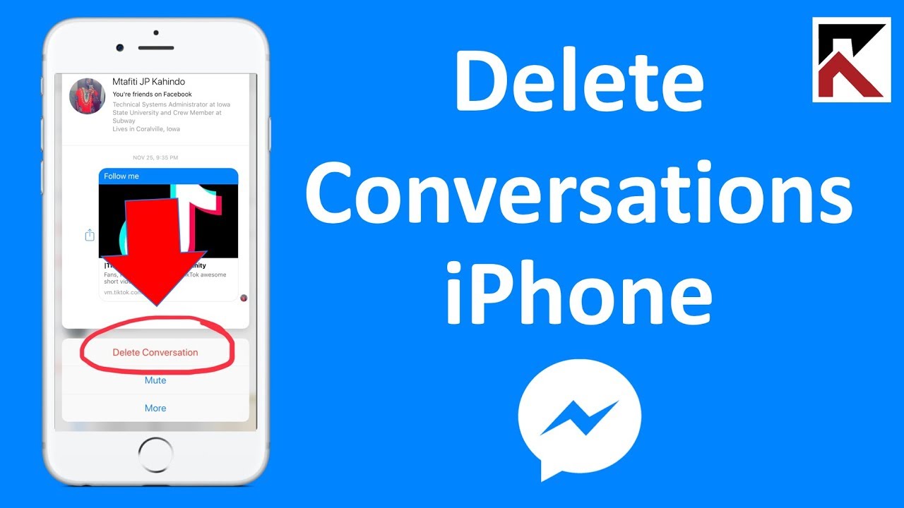 How Do I Delete Conversations In Facebook Messenger iPhone 26