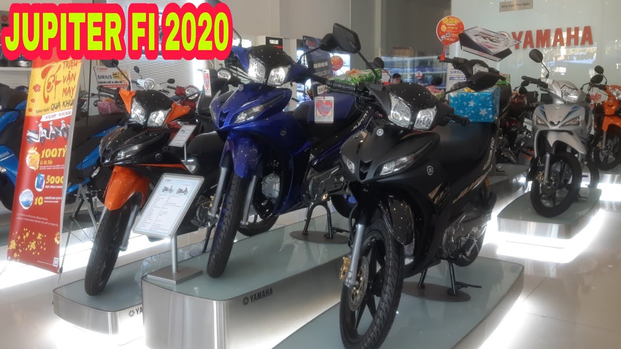 YAMAHA JUPITER  RC 115i 2020 - Matte Black - Walkaround ▶️ Giá xe  Mới nhất tháng 2/2020 | Sáu Vlogs