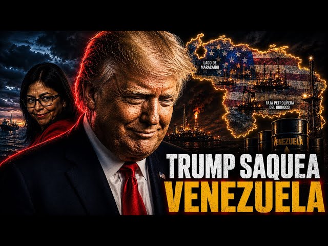 DELCY ENTREGA EL PETRÓLEO DE VENEZUELA A TRUMP