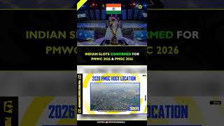 Breaking News: Indian slots confirmed for PMWC 2026 &amp; PMGC 2026 🏆