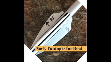 Nock Tuning Fletched Arrows I Ranch Fairy