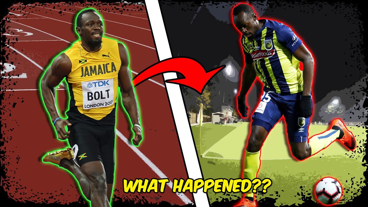 From FASTEST Man Alive to FAILED Footballer | The Story Of Usain Bolt