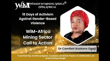 16 Days of Activism Against Gender-Based Violence | WiM-Africa Mining Sector Call to Action