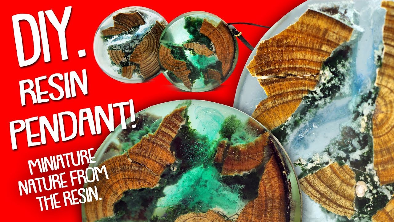 DIY.Secret Wood - Resin Pendant - Miniature Nature from DIY.Secret Wood - Resin Pendant - Miniature Nature from