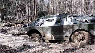 Armoured vehicle rides