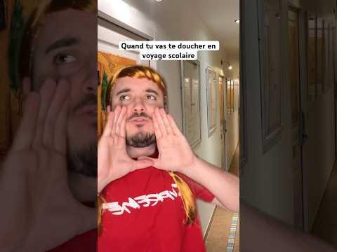 Never Shower On A School Trip Humor College Highschool Sketch 