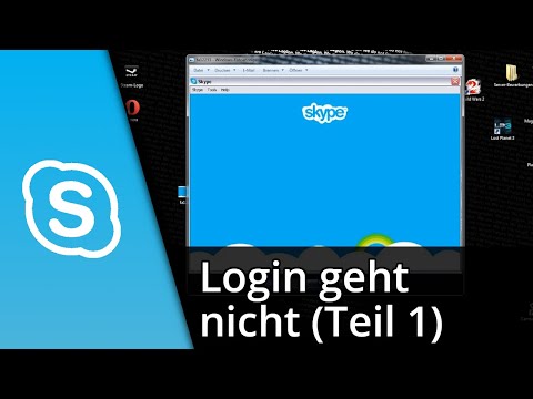 Video: Ich Kann Mich Nicht Bei Skype Anmelden. Warum Passiert Das? Lösungen