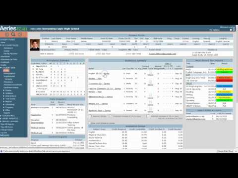 Aeries.Net Student Data