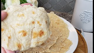 Gluten Free SOFT FLOUR TORTILLAS | How To Make Gluten Free Soft Tortillas